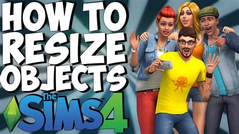 This will open a box in your top left hand corner of the screen. . Sims 4 resize objects ps4